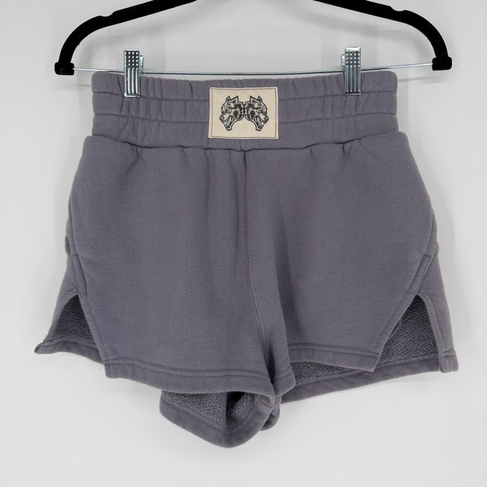 DARC SPORT SHE WOLF FRENCH TERRY DOLPHIN SWEAT SHORTS XS STREETWEAR GYM GORPCORE